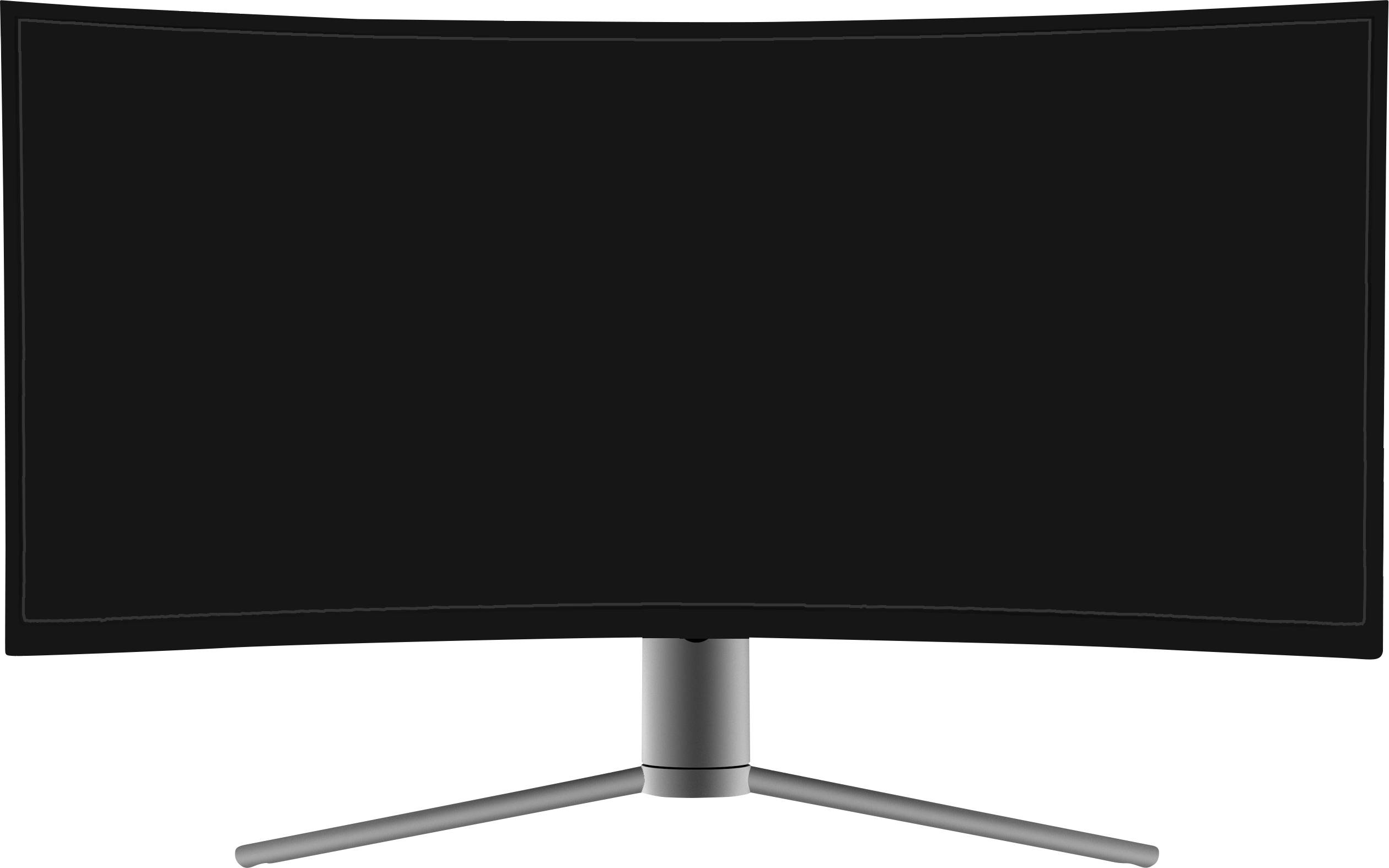 Denver MLC-3403 Gaming screen 86.4 cm (34 inch) EEC C (A+++ – D) 3440 x 1440 p WQHD 6 ms HDMI™, DisplayPort, Audio line out VA LCD