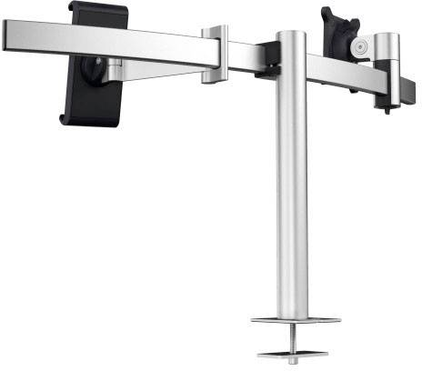 Durable Monitor desk mount 508823 1 Display(s) 53,3 cm (21") - 86,4 cm (34") Silver Rotatable, Height-adjustable, Tiltab-7