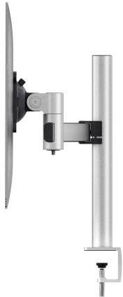 Durable 508523 Monitor desk mount 2 Display(s) 53,3 cm (21") - 68,6 cm (27") Silver Rotatable, Tiltable, Height-adjustab-7