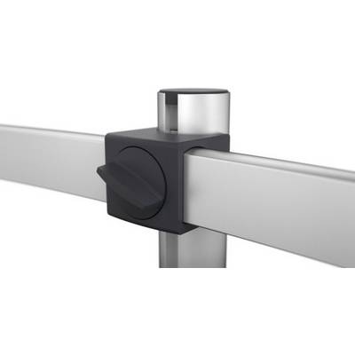 Durable 508523 Monitor desk mount 2 Display(s) 53,3 cm (21") - 68,6 cm (27") Silver Rotatable, Tiltable, Height-adjustab-8