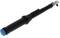 Torque wrench with a blue head and black handle, positioned horizontally. A tool for precise control of tightening torque.