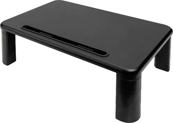 Digitus DA-90458 Monitor riser Height range: 71 up to 145 mm Black