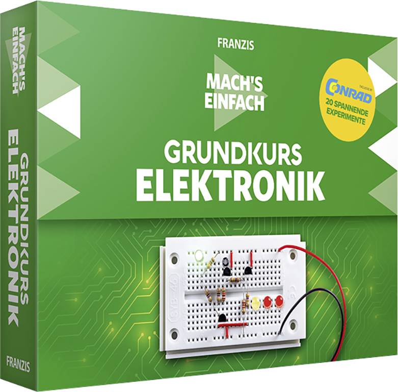 Image of Franzis Verlag Grundkurs Elektronik 15074 Course material 14 years and over