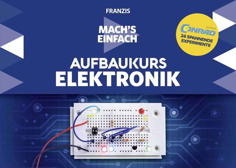 FRANZIS Aufbaukurs Elektronik 15069 Course material 14 years and over-1