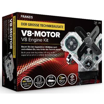 Franzis Verlag V8 Motor 67114 Assembly kit 14 years and over 