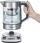 Severin glass tea/coffee maker with auto-lift function
