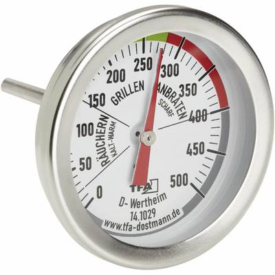 Buy TFA Dostmann BBQ Grill Smoker BBQ thermometer Stainless steel