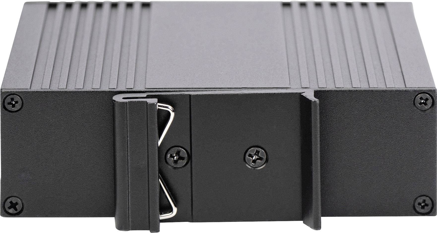 A black enclosure with a ribbed design and screws on the sides, likely for installing computer components.