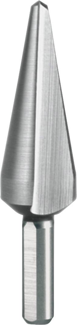 A conical milling cutter with a smooth surface. Suitable for precise drilling in metal.