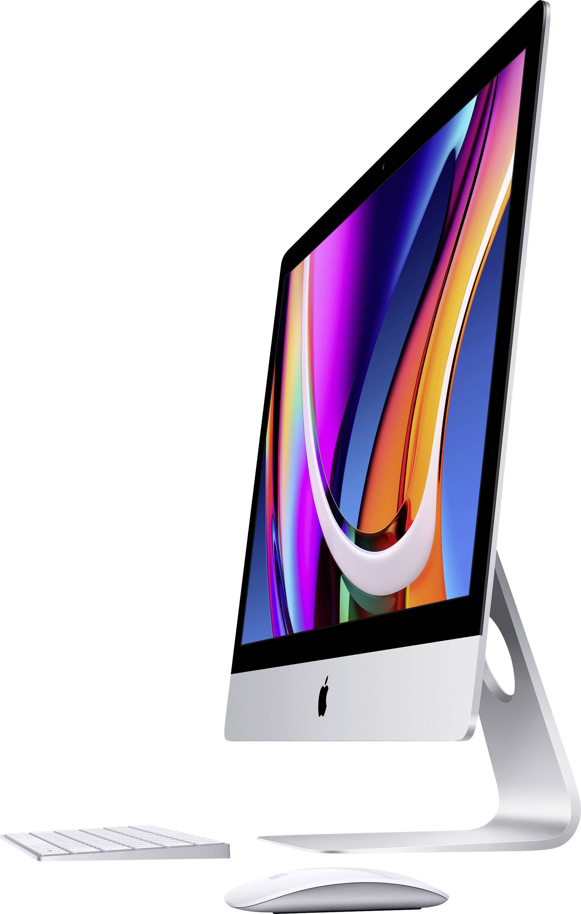 Apple iMac Retina 5K (2020) 68.6 cm 27 inch Intel® Core™ i5 6 x 3.3 GHz / max. 4.8 GHz 8 GB RAM 512 GB SSD AMD Radeon Pr-3