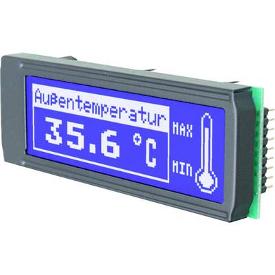 A digital display shows the outside temperature as '35.6°C'. Symbols for maximum and minimum are visible on the right.