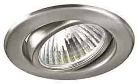 Brumberg 192522 192522 Flush mount light HV halogen GX5.3 50 W Stainless steel