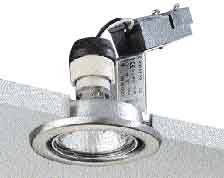 Brumberg 0H219122 0H219122 Flush mount light High-voltage halogen lamp GZ10 50 W Stainless steel