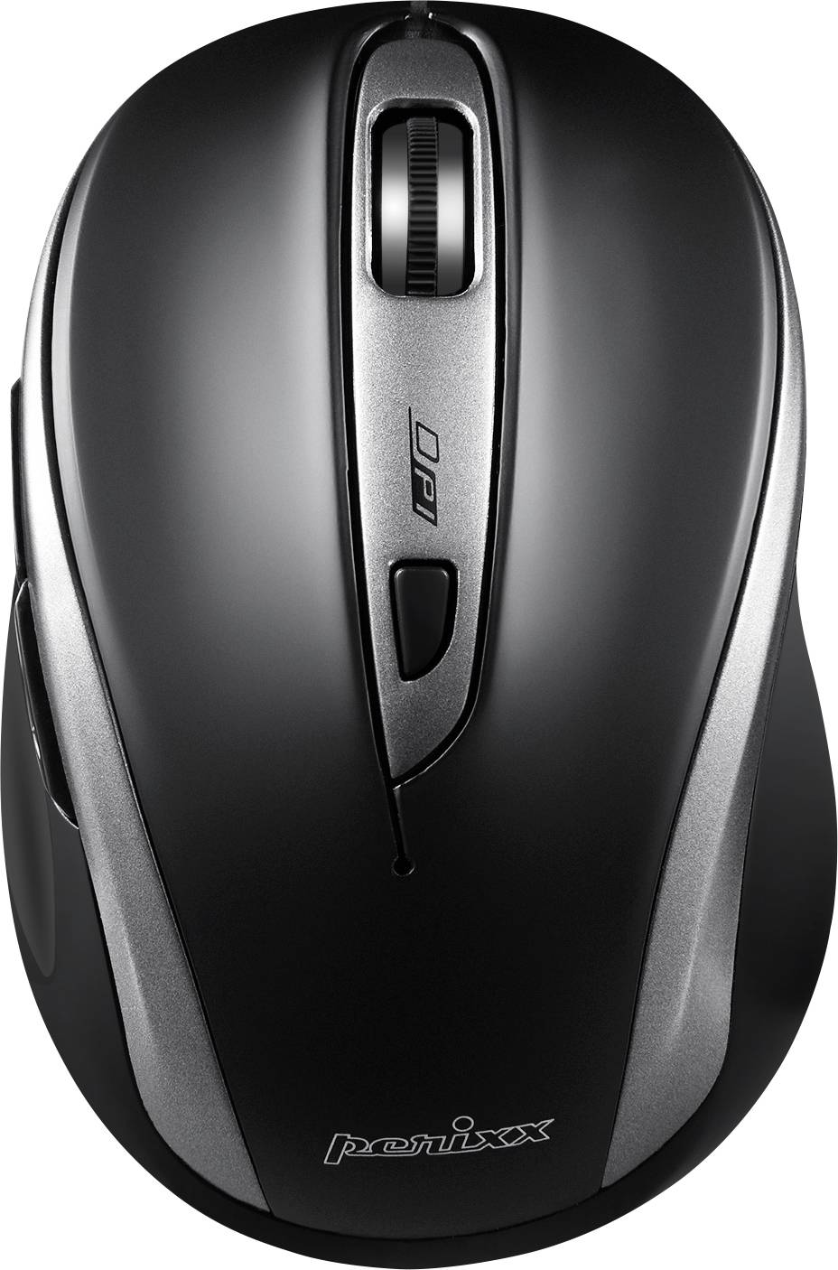 Perixx PERIMICE-721 IB Ergonomic mouse Radio Grey-black 5 Buttons