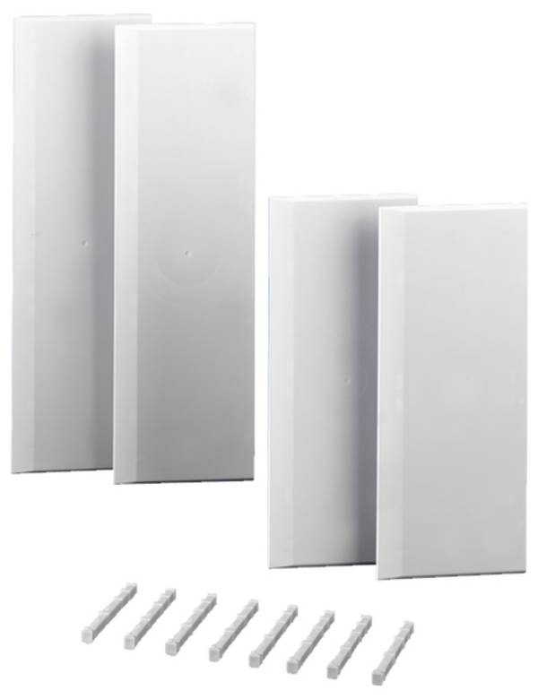 Hensel FP VS 20 68000121 Cover plate set (W x H) 270 mm x 360 mm Plastic Grey 1 Set