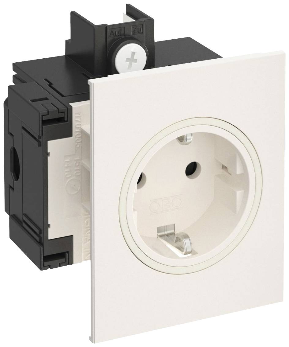 OBO Bettermann 6121002 Junction box (W x H) 73 mm x 82 mm 1 pc(s) Creamy white