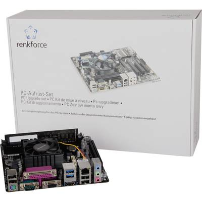 Renkforce PC tuning kit AMD E1 AMD E1-6010 APU (2 x 1.4 GHz) 8 GB AMD Radeon R2 Mini-ITX