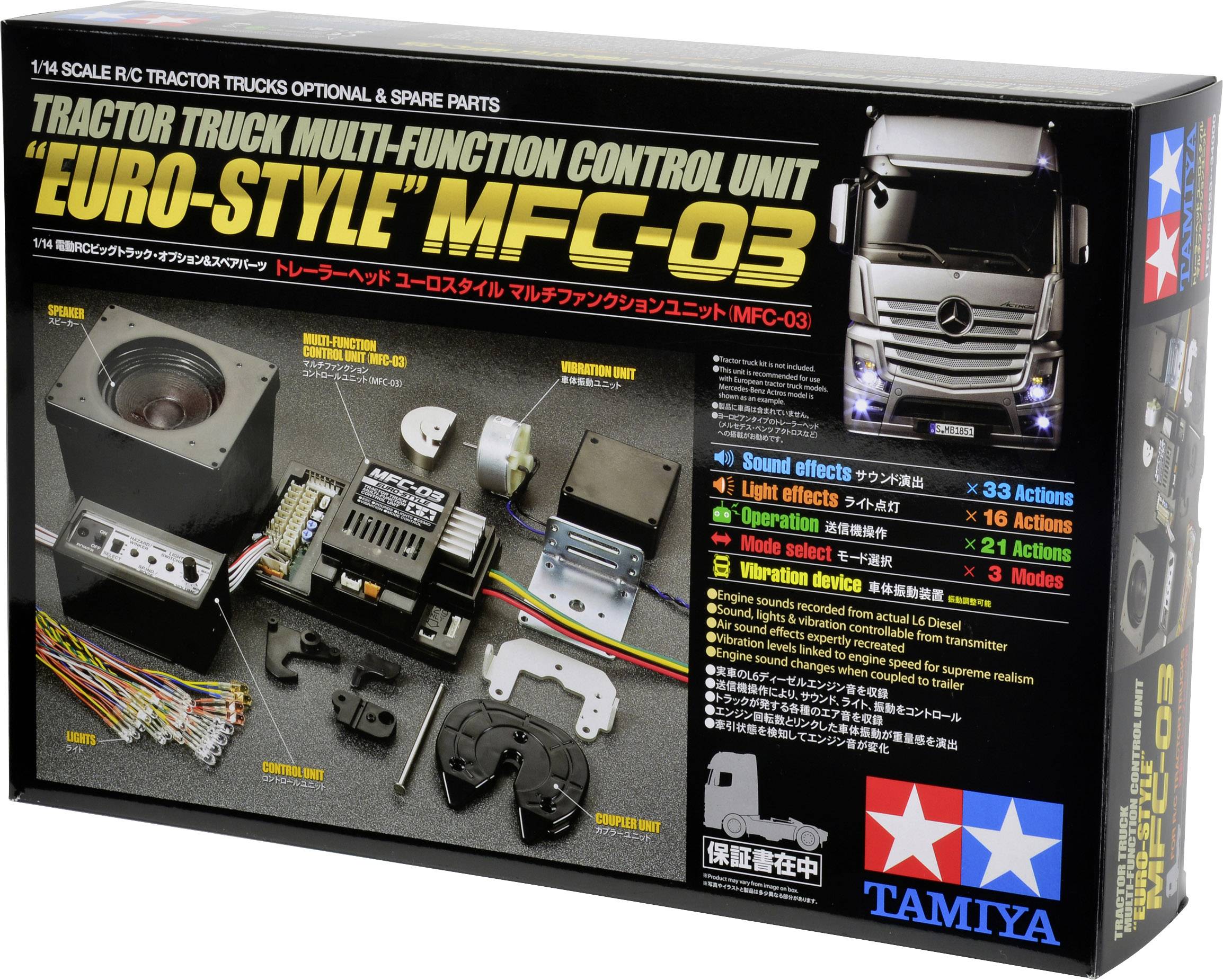 Tamiya 331056354 Mercedes Benz Actros 1:14 Electric RC model truck Kit saver set Exclusive set-8