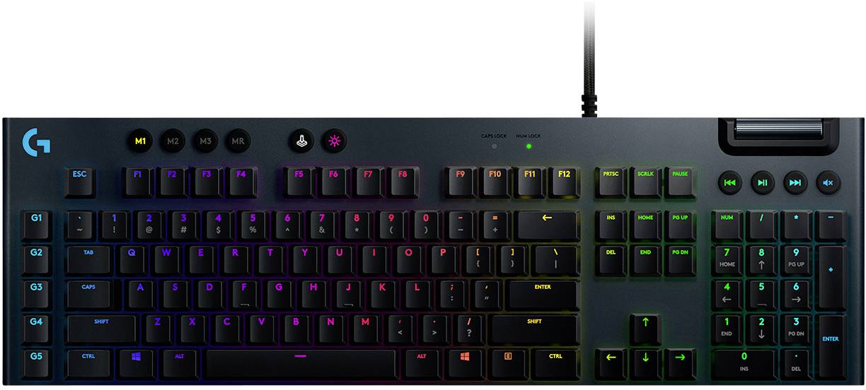 Teclado fashion logitech gaming