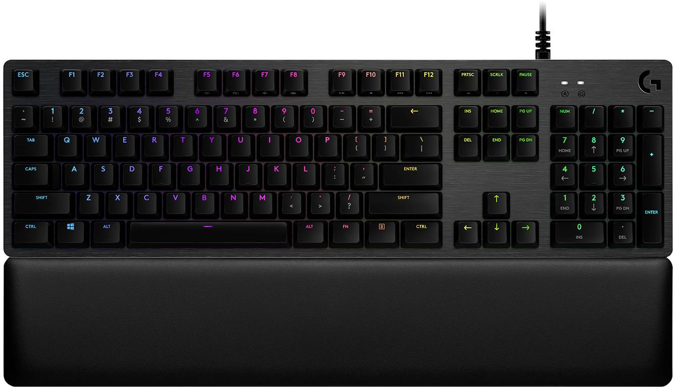 Logitech Gaming G513 Carbon GX Corded Gaming keyboard English (US), QWERTY Carbon