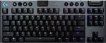 G915 TKL Ttenkeyless LIGHTSPEED Wireless RGB Mechanical Gaming Keyboard - CARBON - US INT'L - INTNL