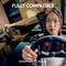 'Full compatibility' with PS5, PS4 and PC; Person using a gaming steering wheel.