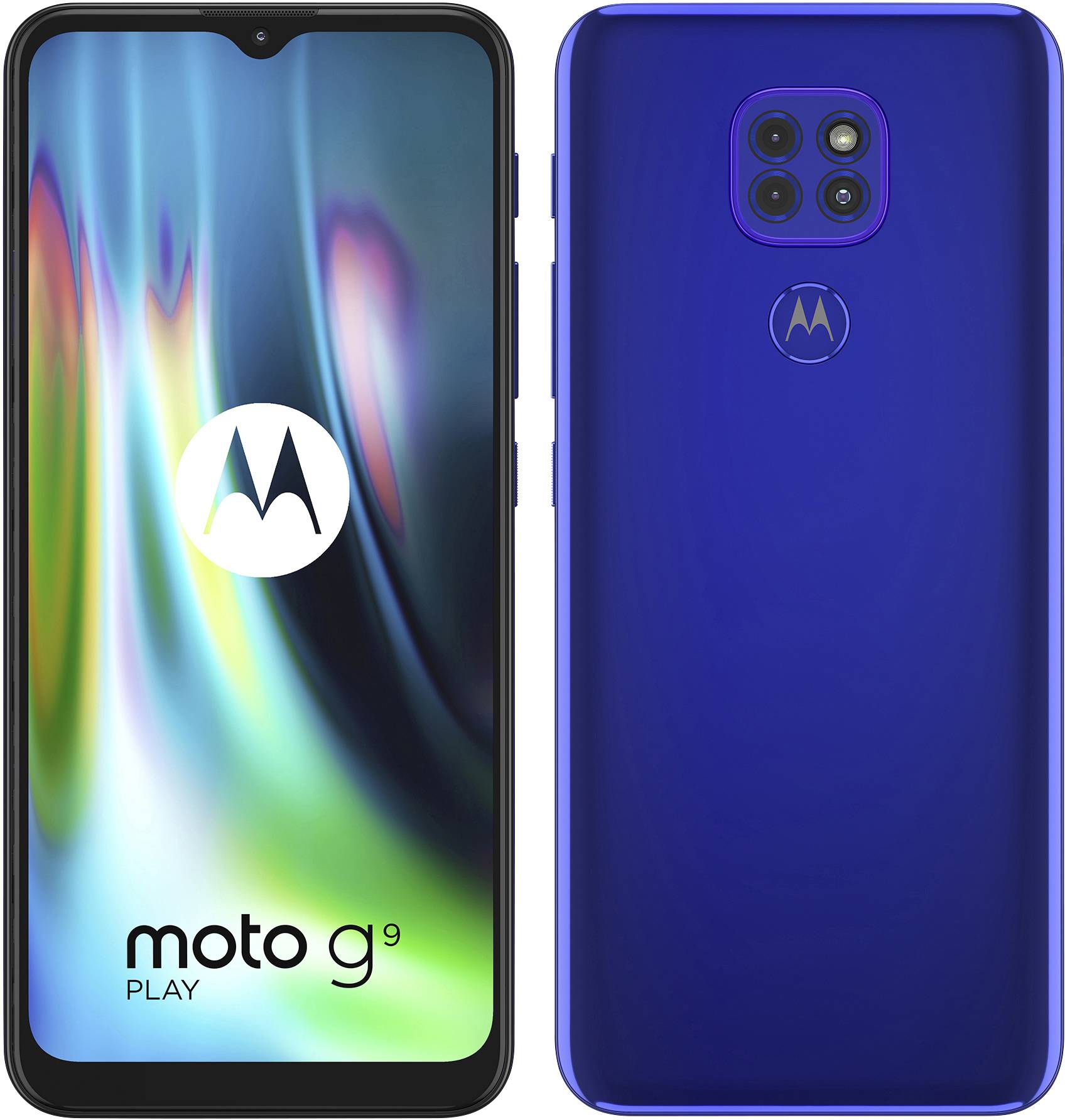 Motorola G9 Play Smartphone 64 Gb 6 5 Inch 16 5 Cm Hybrid Slot Android 10 Blue Conrad Com