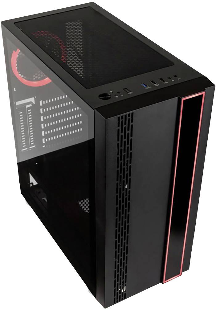 Kolink OUTLINE Midi tower Game console casing Black-2