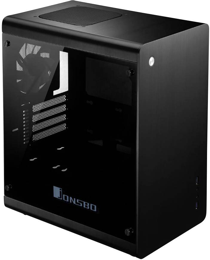 Jonsbo RM3 BLACK Casing, Game console casing Black-2