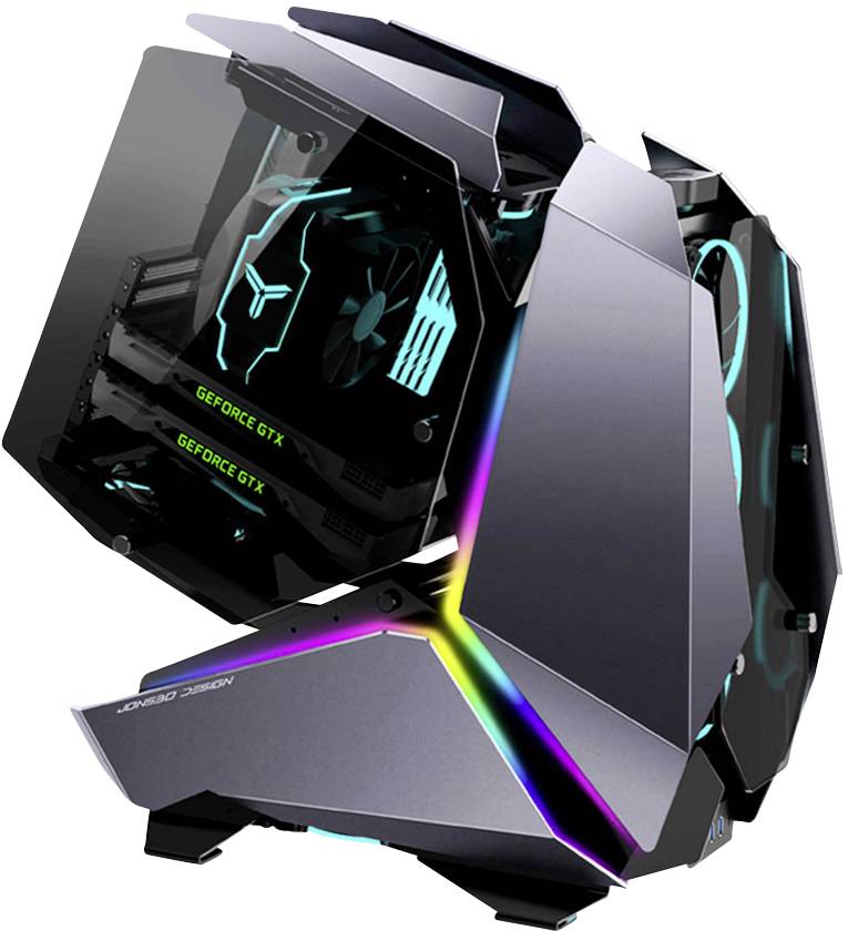 Jonsbo MOD5 Grey Full tower Game console casing, Casing Grey