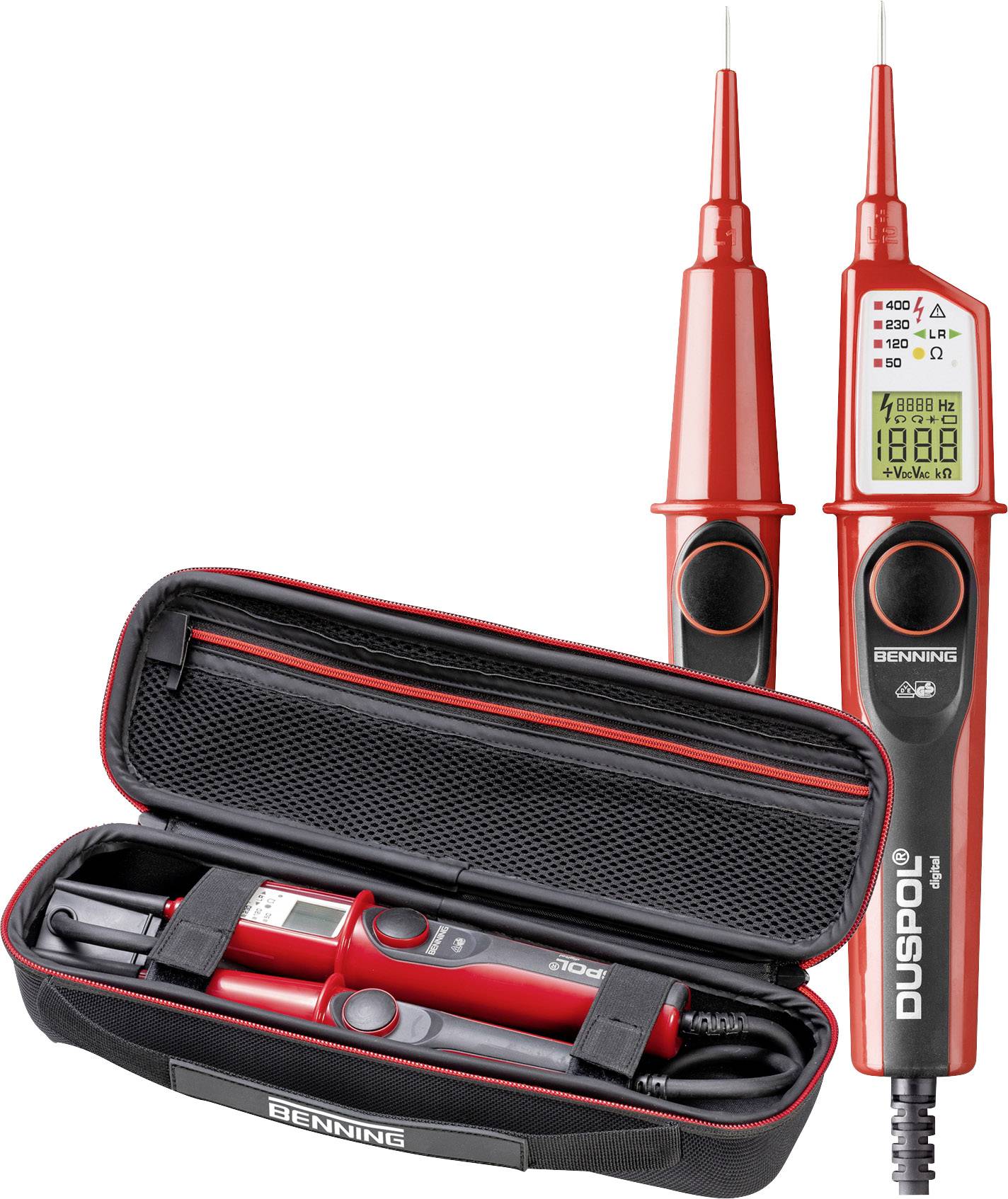 Benning DUSPOL digital Phase and EMF tester