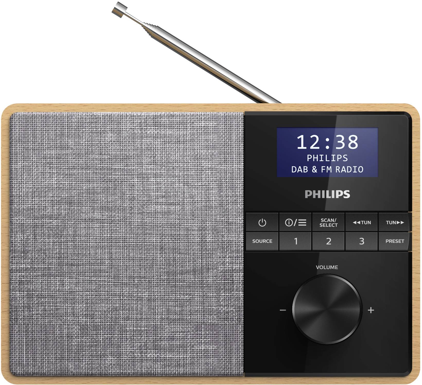 Philips R5505 Kitchen radio DAB+, DAB, FM Bluetooth, DAB+, FM Brown