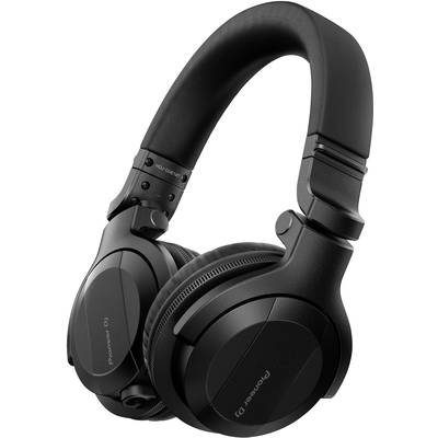 Pioneer DJ HDJ-CUE1BT-K DJ  Over-ear headphones Bluetooth® (1075101), Corded (1075100)  Black  Foldable
