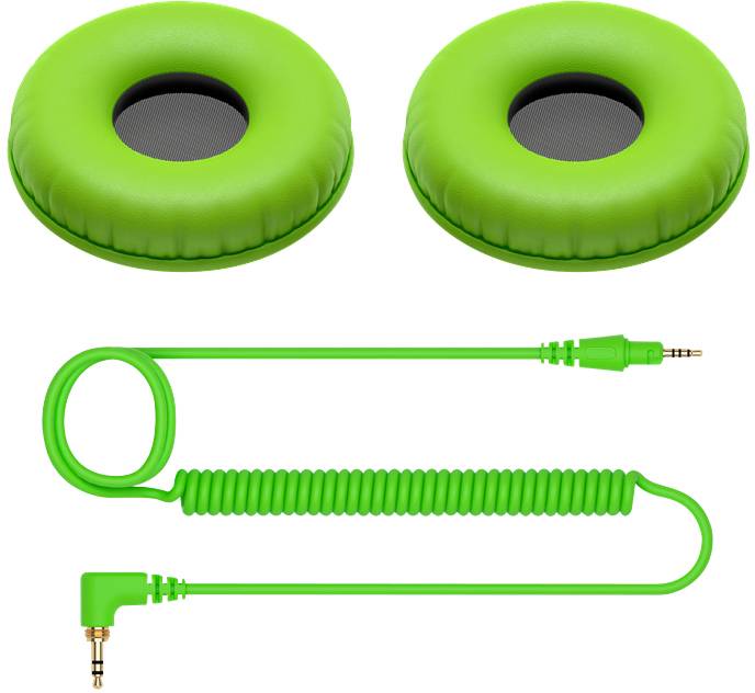 Pioneer DJ HC-CP08-G Over-the-ear Headphone earpads 1 pc(s) Green
