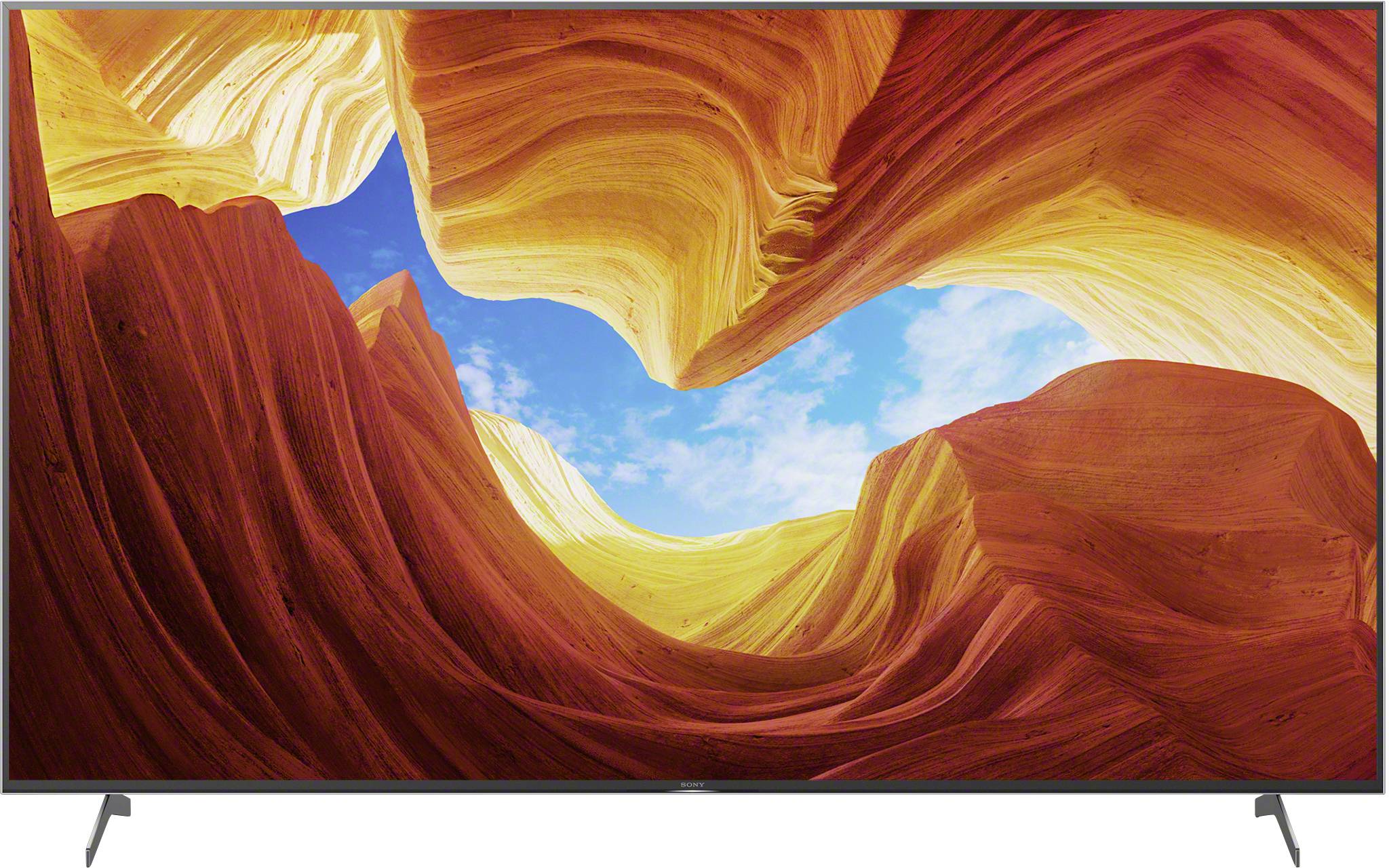 Sony Bravia KD-85XH90 LED TV 215 cm 85 inch EEC A (A+++ - D) Twin DVB-T2/C/S2, UHD, Smart TV, Wi-Fi, PVR ready, CI+ Black