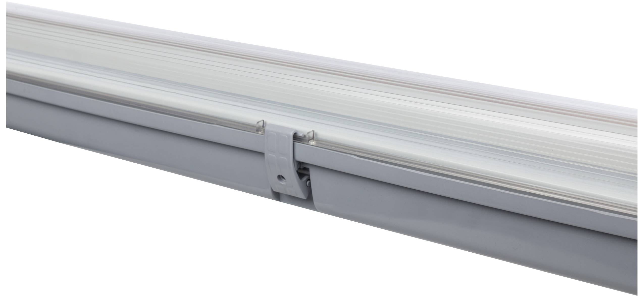 Silver metal bar with slider. Device for fixing or processing materials.<br><br>Wait, I'll adjust that to British English:<br><br>Silver metal strip with slider. Device for securing or working with materials.