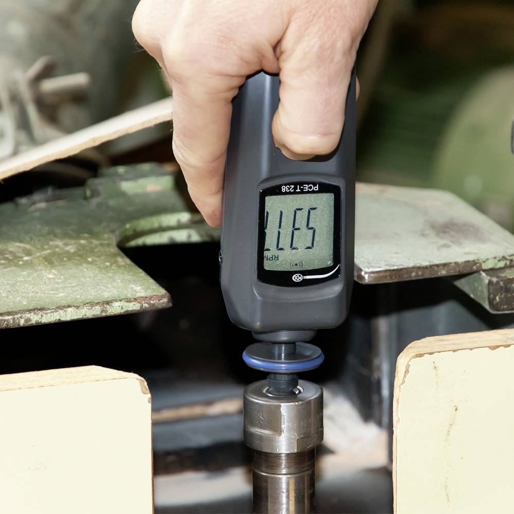 PCE Instruments PCET 238 Tachometer Calibrated to (ISO standards) 0.5