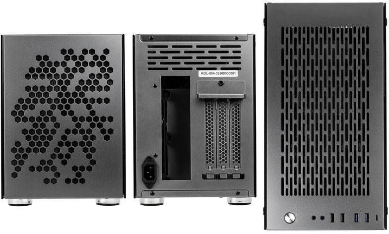 Kolink Rocket Heavy Mini tower Casing, Game console casing Black Built-in fan, Dust filter, Window-1