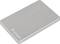 Silver external hard drive by Verbatim in a rectangular shape, slim and compact.
