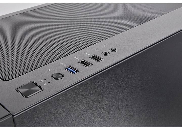 Thermaltake H330 TG Midi tower PC casing Black Built-in fan, Window, Dust filter-2