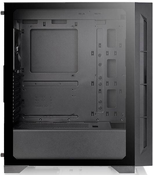 Thermaltake H330 TG Midi tower PC casing Black Built-in fan, Window, Dust filter-5
