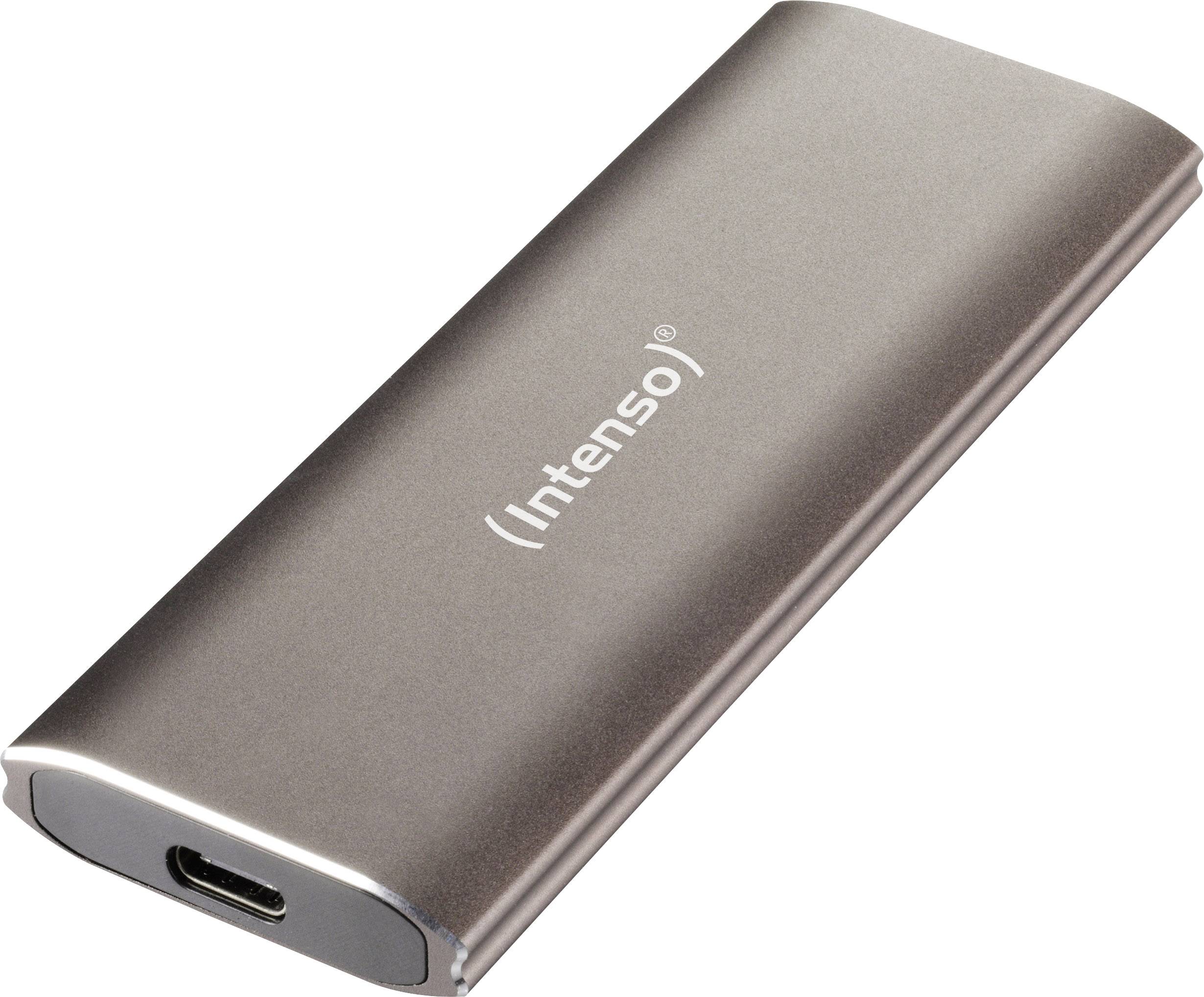 Intenso 500 GB External SSD hard drive USB-C™ USB 3.2 (Gen 2) Brown (metallic) 3825450