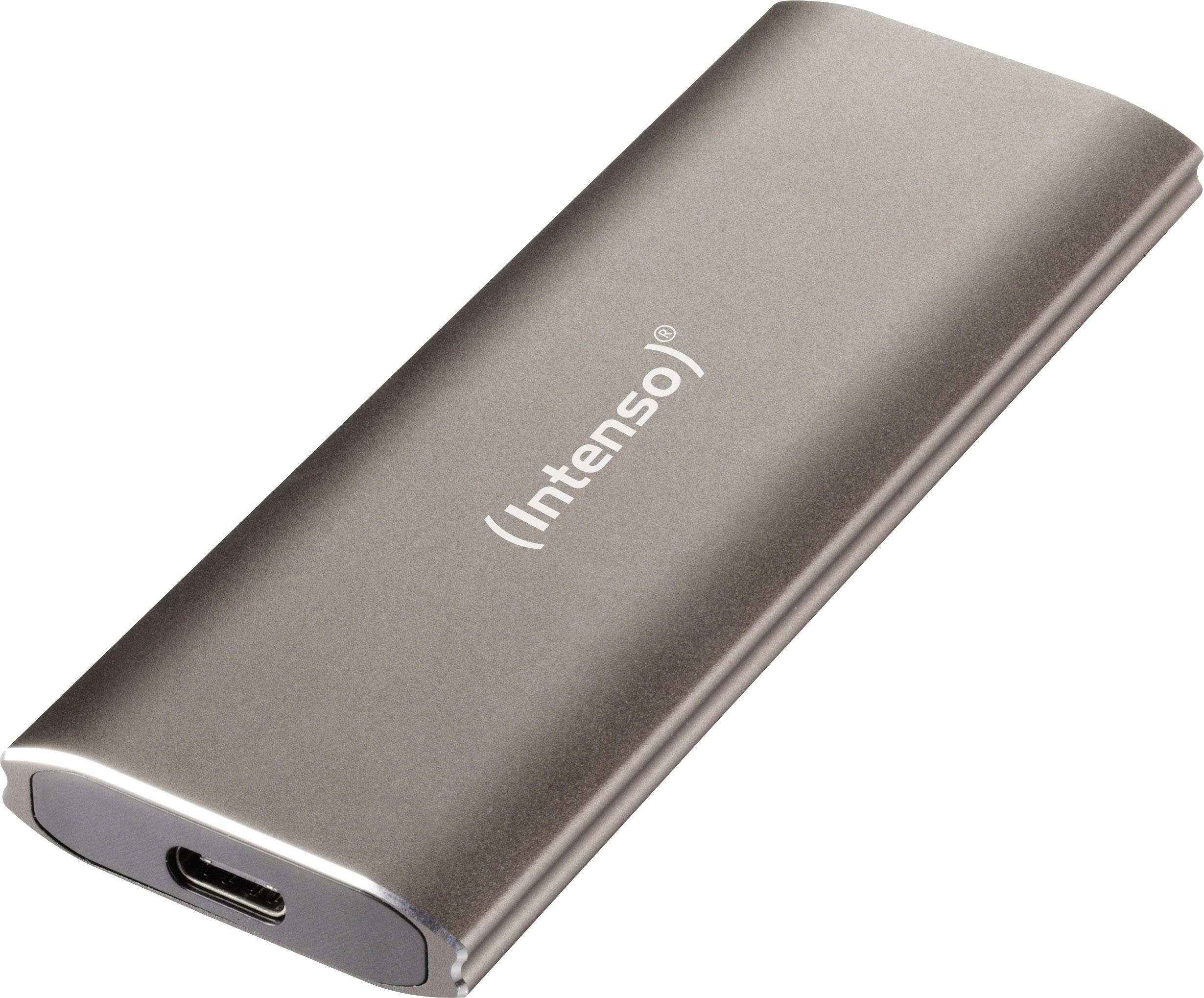 Intenso 1 TB hard USB-C® 3.2 (Gen 2) Brown (metallic) 3825460 | Conrad.com