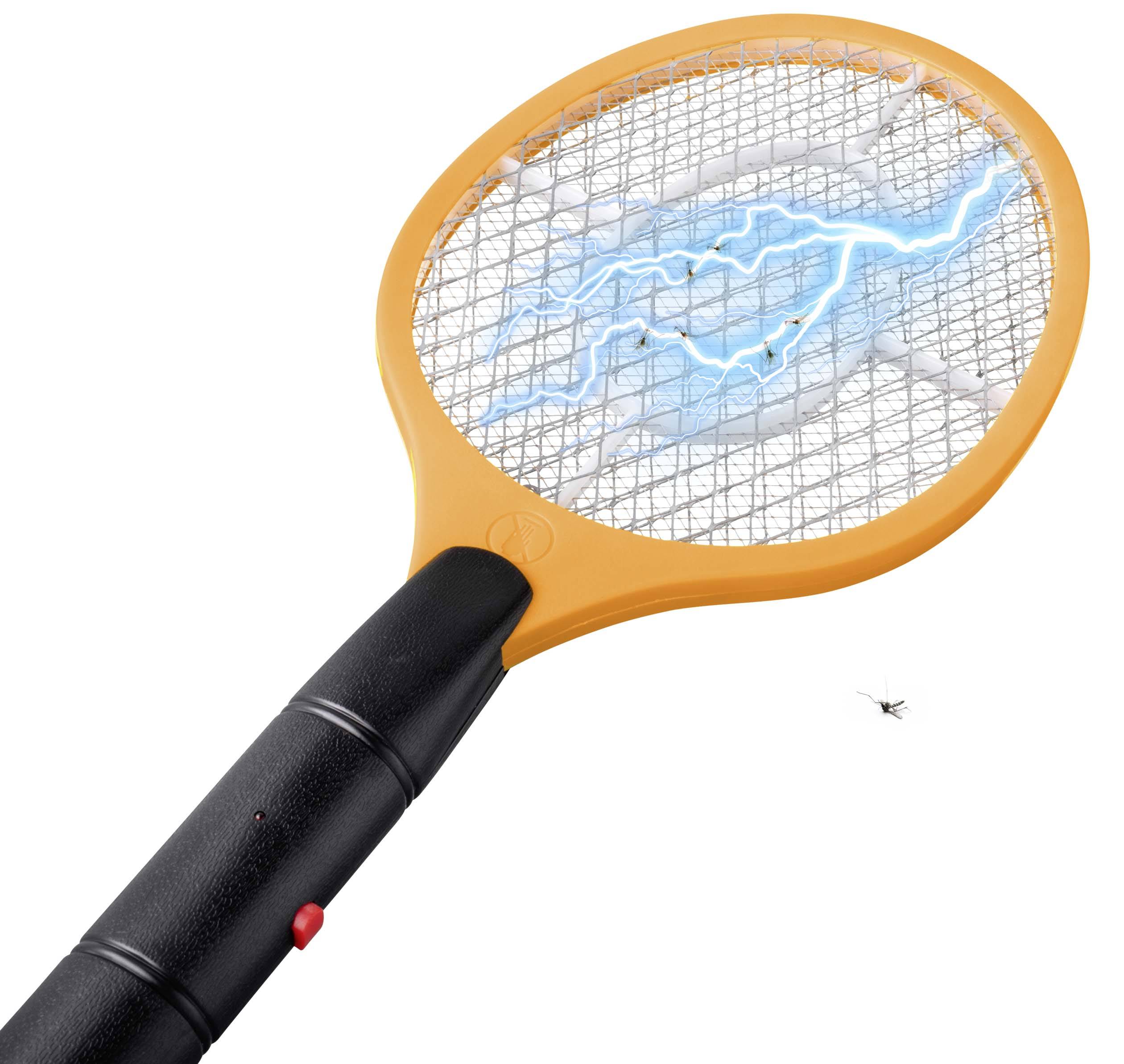 Basetech eSwatter Fly swatter (L x W x H) 460 x 180 x 32 mm Black/orange 1 pc(s)-6