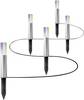 LEDVANCE 4058075478190 SMART+ GARDENPOLE MINI MULTICOLOR RGBW WIFI LED garden light LED (monochrome) Built-in LED 3.8 W Silver