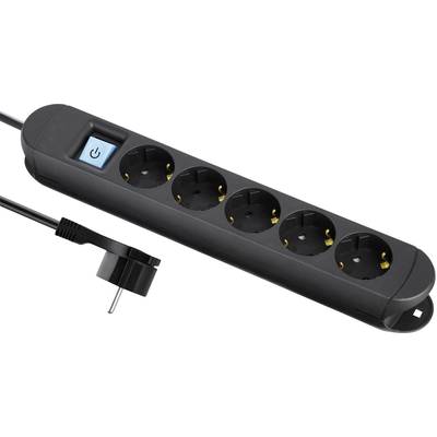 Image of Maxtrack NV 57-1,5 L Power strip (+ switch) Black PG connector 1 pc(s)