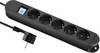 Maxtrack NV 57-2 L Power strip (+ switch) Black PG connector 1 pc(s)