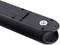 Black side of a remote control with visible battery compartment and screw.