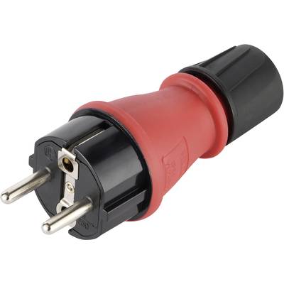 Maxtrack NV 48 L Safety plug Plastic Black/red IP54-0