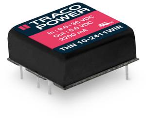 TracoPower  THN 10-2411WIR  DC/DC converter (print)      2 A  10 W  No. of outputs: 1 x  Content 1 pc(s)